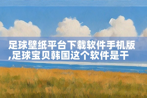 足球壁纸平台下载软件手机版