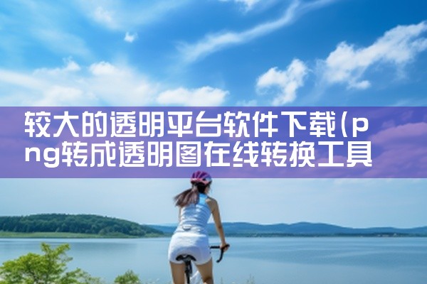 较大的透明平台软件下载